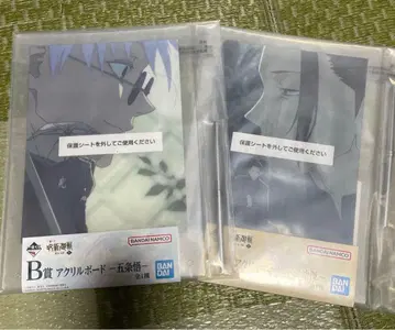 주술회전 제일복권 아크릴 보드 고죠 사토루 게토 스구루