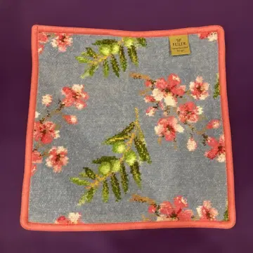 페이러 손수건 타월 이탈리아 로마 올리브 벚꽃 콜라보