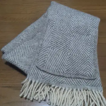 LAPUAN KANKURIT MARIA 포켓 부착 숄 그레이