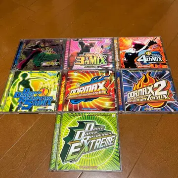 댄스 댄스 레볼루션 사운드트랙 7개 세트 전 상품 오비 포함