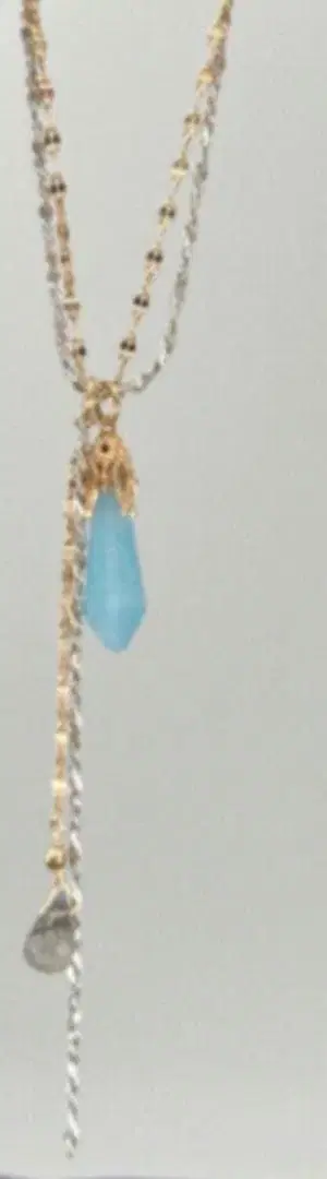 agete 아가트 한정판 Y자 목걸이