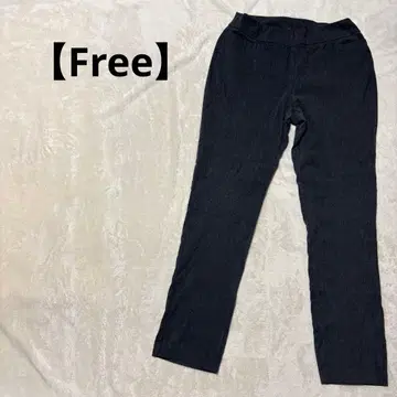 새상품급 [ Free ] 스트레치 다크 그레이 캐주얼 슬림 레그 팬츠