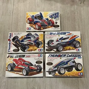 미니 사륜구동 당시 물건 레이서 미니 사륜구동 5대 세트