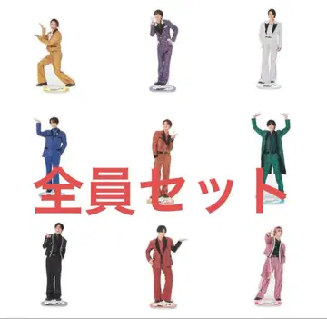 SnowMan 아크릴 스탠드 전원 ON 2025 투어 라이브 굿즈