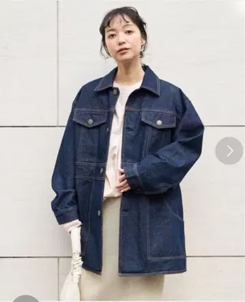 FREAK'S STORE 오버 사이즈 데님 자켓