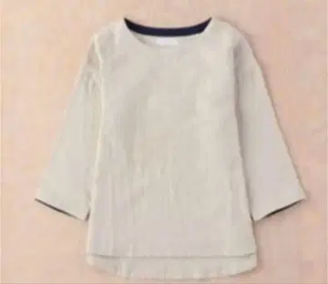 마쉬멜로우 거즈 여성 7부 소매 T셔츠 L 사이즈