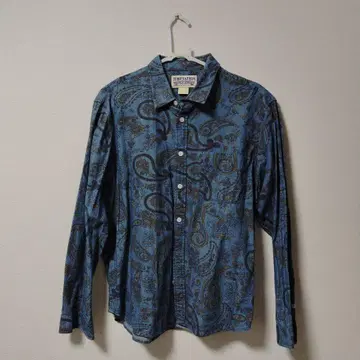 TEMPTATION 페이즐리 무늬 셔츠 M 사이즈