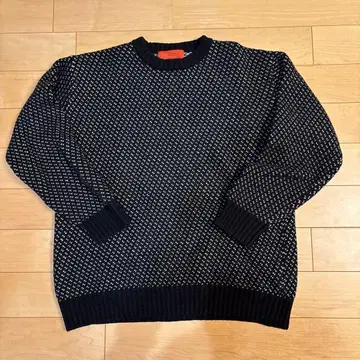 어반 리서치 ROSSO 버즈아이 패턴 스웨터 XL