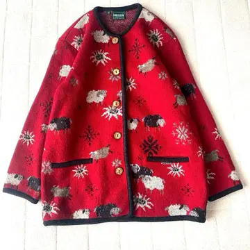 호주산 GEIGER 울 가디건 L 사이즈