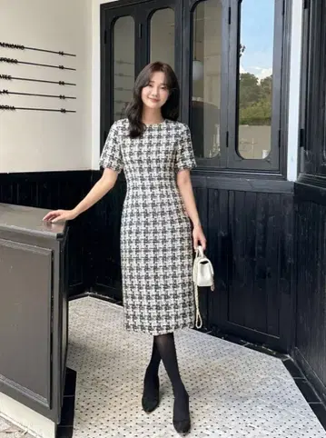 BIRTHDAY BASH 트위드 원피스 미사용 새상품