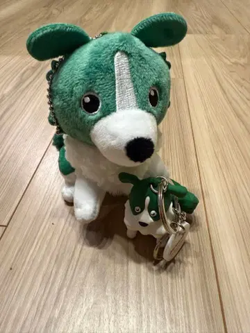 미도리키이로 사회 브로콜리 키링 세트