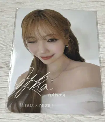 NiziU 마유카 tilnus 티르나스 혜택 스티커