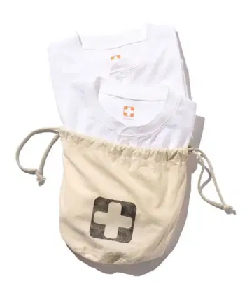 [ 새상품급 ] BEAMS PLUS 2 Pack Henley Tee