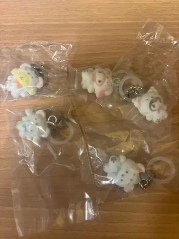 산리오 포근포근 스노우 메지루시 액세서리 세미 컴프 익명 배송