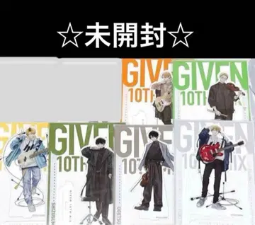 기븐전 BIG 아크릴 스탠드 6종 세트