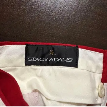 STACY ADAMS 슬랙스 빨간색 38인치