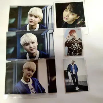 BTS Suga 사진, 포토 카드 세트 6매