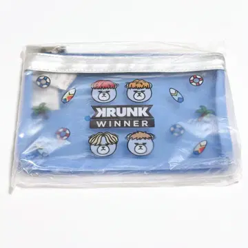 WINNER x KRUNK 클리어 파우치