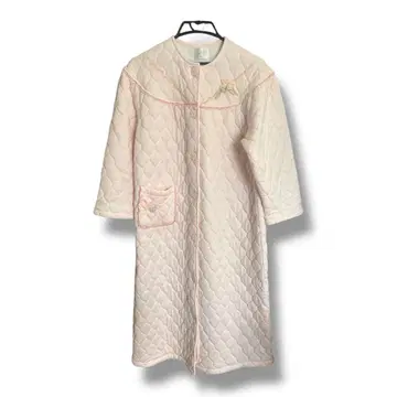 와코루 Wacoal 가운 M 핑크 룸웨어 파자마 따뜻한