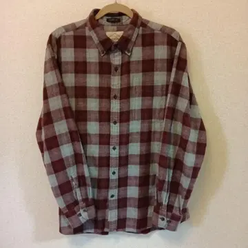 ST.JOHN'S BAY 세인트존스베이 긴팔 외주머니 라이트 플란넬 셔츠