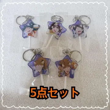 닌타마 란타로 닌타마 난자타운 난자 캔디 키링 5종