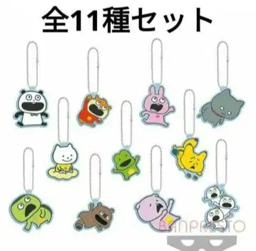 니시무라 유우지 작품 러버 키링 전 11종