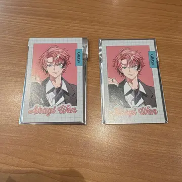 니지산지 아카기 웬 GRAY ACCENT 랜덤 폴라로이드풍 카드