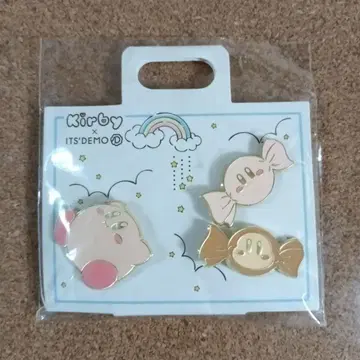 ITS DEMO 별의 커비 핑 배지 세트 커비 와돌디