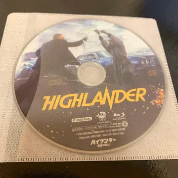 하이랜더 악마의 전사 4K 복원 블루레이 Blu-ray 디스크만