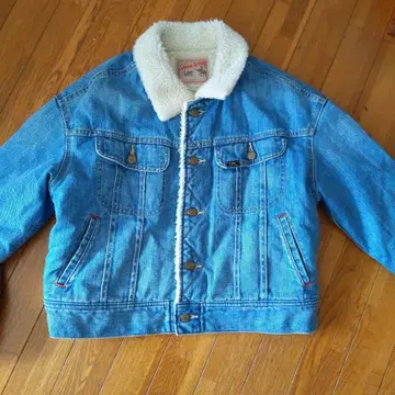 리 스톰 라이더 보아 데님 자켓