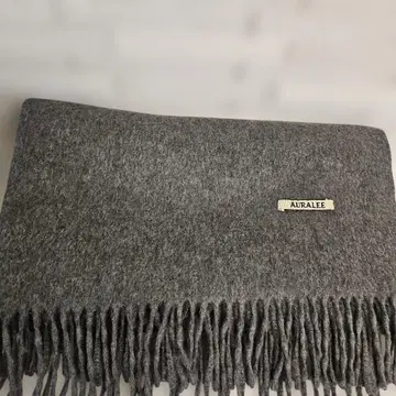 AURALEE 오라리 대형 스톨 머플러 캐시미어 100%