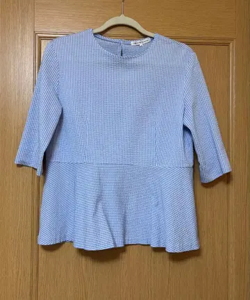 온워드 [23구] 스카이블루 플레어 상의 3/4 소매