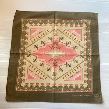 NOS 80s 네이티브 무늬 vintage 반다나 빈티지 USA제