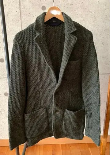 SHIPS TEXBRID 니트 테일러드 자켓