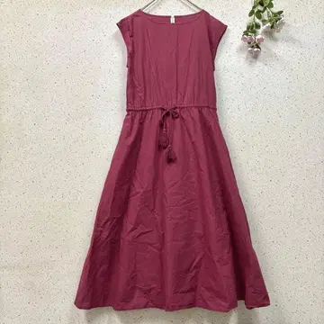 [ JUNOAH ] 주노아 슬리브리스 원피스 A라인 플레어 (M)