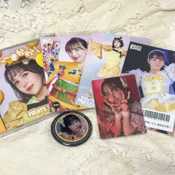 FRUITS ZIPPER 후루파 랜덤 브로마이드 하야세 노엘 세트