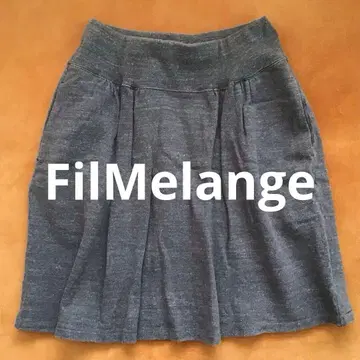 FilMelange 멜란지 스커트 그레이
