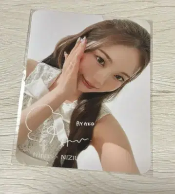 NiziU 아야카 tilnus 티르누스 혜택 스티커