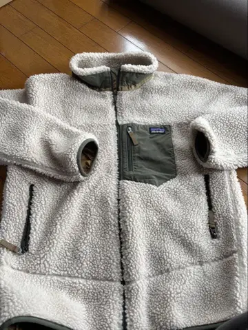 Patagonia 플리스 자켓 베이지 여성용