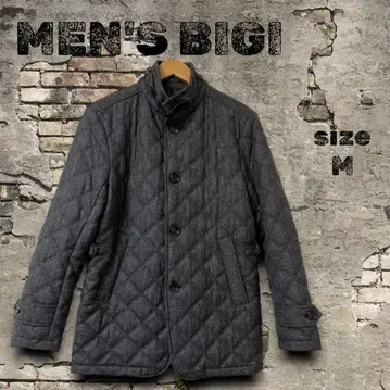 이 계절 따뜻하게 남성용 퀼팅 코트 자켓 M 사이즈 충전솜