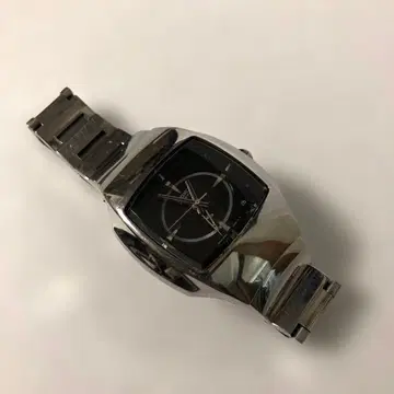 SEIKO 손목시계 블랙 스퀘어