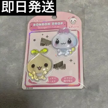 시즈쿠짱 봉봉드롭 앞머리 클립 호이푸짱 마메짱