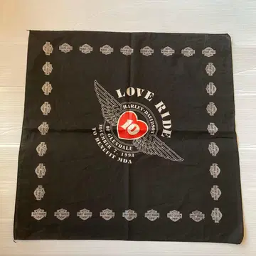 NOS 90s 할리 vintage 반다나 빈티지 USA 제