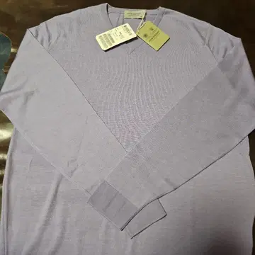 JOHN SMEDLEY 하이 게이지 V 니트