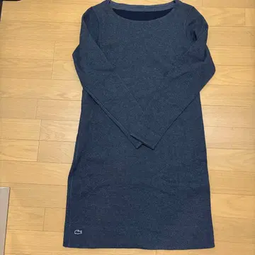 LACOSTE 네이비 긴팔 리버서블 원피스 M 사이즈