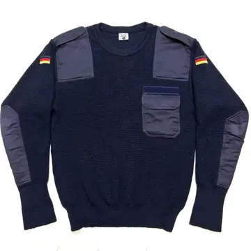 고품질 독일군 해군 네이비 명령어 스웨터 니트 밀리터리