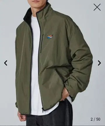 코엔 파크닉 리버서블 나일론 보아 블루종