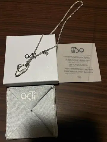 OCTI 실버 Island 펜던트 목걸이