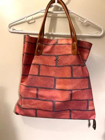 키타무라 Kitamura k2 빨간색 벽돌 한정판 토트백