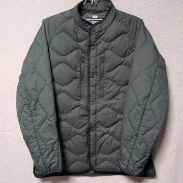 하이브리드 다운 자켓 유니클로 화이트 마운티니어링 M